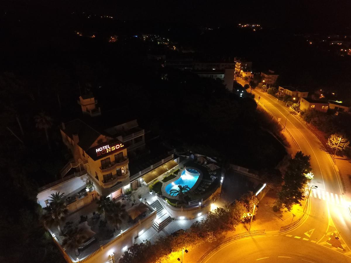 Hotel Bonsol Lloret de Mar Bagian luar foto